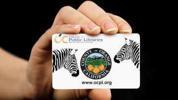 Library Card in Hand
